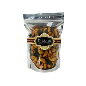 Dulshan kaju baduma cashew snack in sealed pack